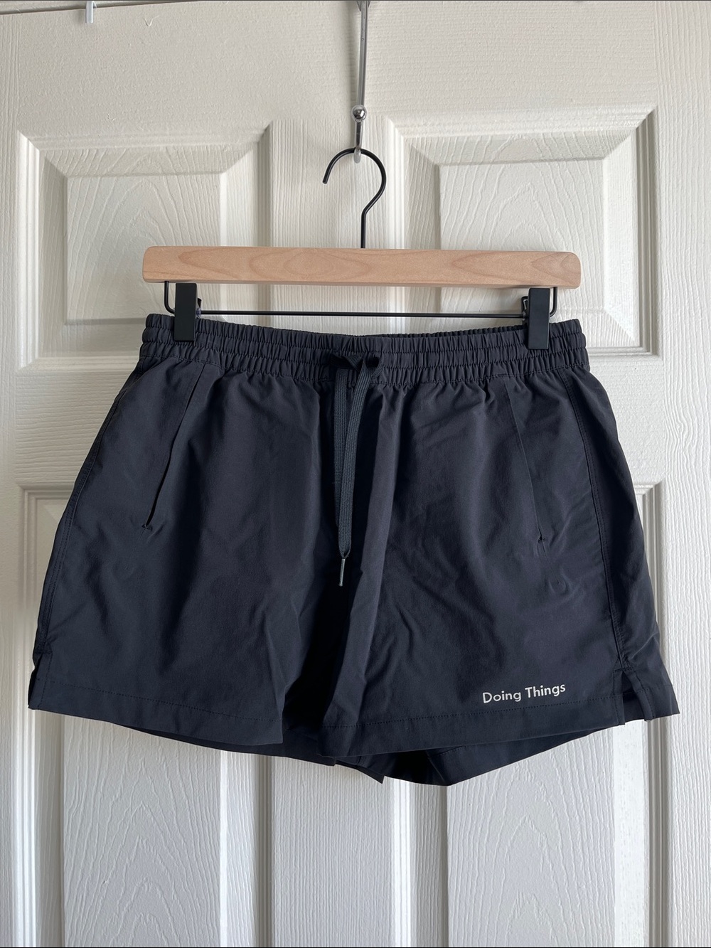 Outdoor Voices Women's Black Athletic Shorts